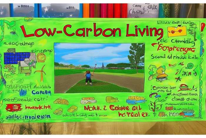 低碳生活手抄报漂亮初中 - 低碳生活手抄报 漂亮 初二