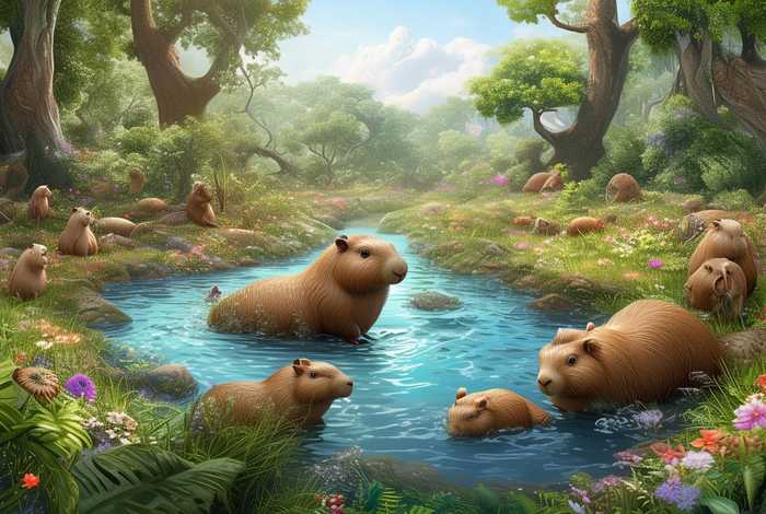 卡皮巴拉生活的视频 - 卡皮巴拉生活视频大全