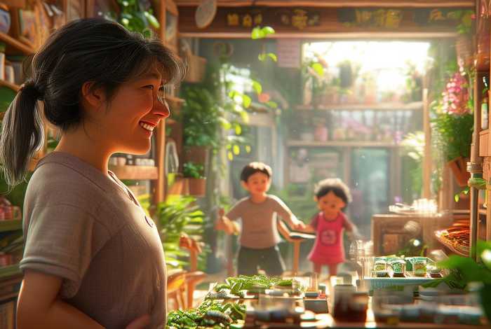 芳芳的幸福邓龙药店；邓龙芳芳药店幸福生活