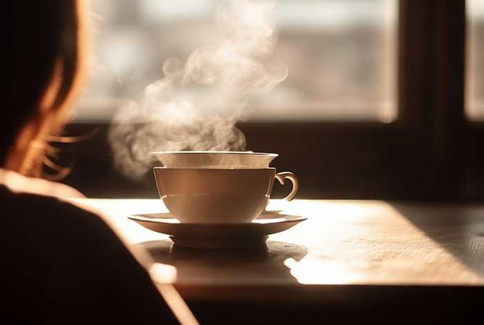 喝咖啡的图片生活照背影（喝咖啡的图片生活照背影真实）