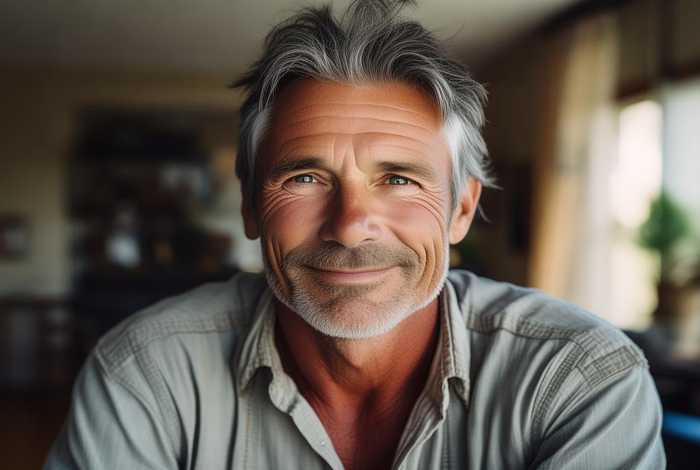 45岁男人生活照高清 45岁左右男人真实生活照大全