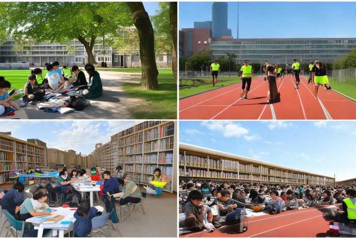 表示校园生活的四字词语（表示校园生活的四字词语有什么）