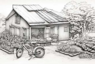 低碳生活素描画（低碳生活素描画怎么画）