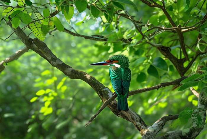 翠鸟生活在哪里简短 翠鸟生活在哪里简短句子