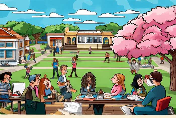 关于校园生活的手抄报文字 - 关于校园生活的手抄报文字素材