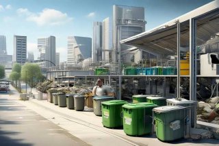 城市生活垃圾是如何处理的过程；城市生活垃圾是如何处理的过程图片