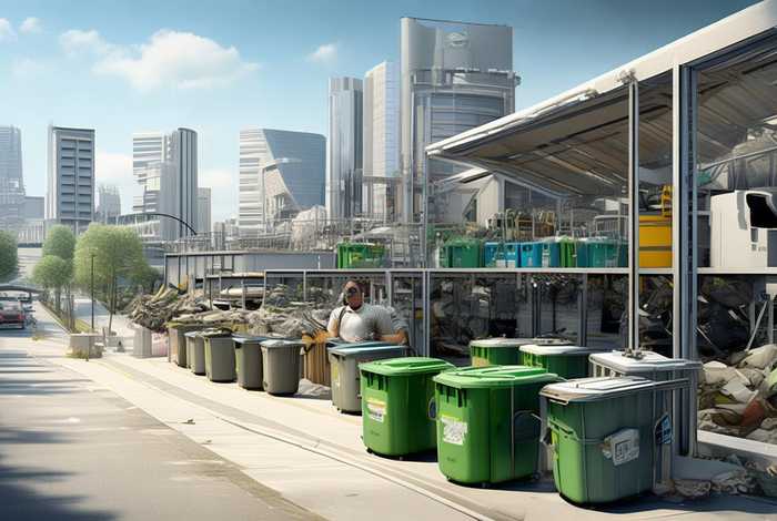 城市生活垃圾是如何处理的过程；城市生活垃圾是如何处理的过程图片