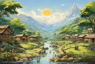 低碳生活主题绘画一等奖作品、低碳生活绘画作品 一等奖