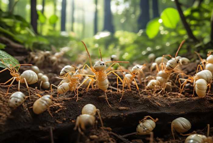 白蚁群体生活；白蚁的群体生活