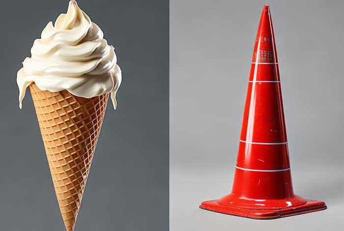 举出生活中两个圆锥形的物体 请举出两个生活中类似于圆锥形状的物体