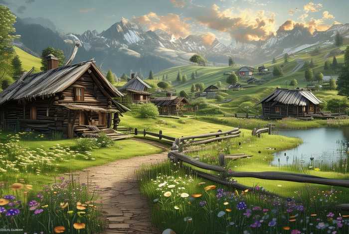 慢生活农庄 原创 走进最美山乡特有的慢生活庄园