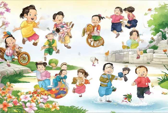 儿童生活的古诗10首完整；描写儿童生活的古诗100首