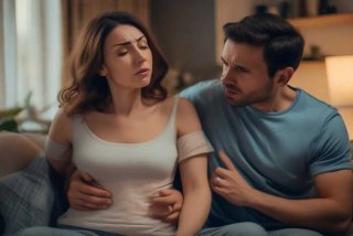 夫妻生活后小腹疼痛正常吗，夫妻生活后小腹疼痛正常吗女