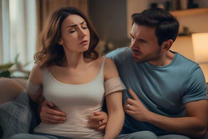 夫妻生活后小腹疼痛正常吗，夫妻生活后小腹疼痛正常吗女