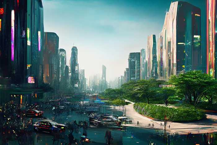 大都会的日常生活、大都会的两个阶段