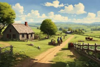 50年代的农村生活完整版 - 50年代的农村生活图片