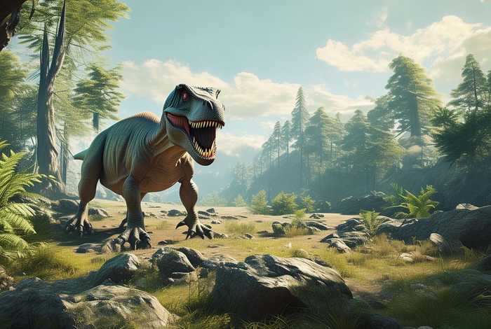 霸王龙的生活环境是什么样子的、霸王龙的生活环境是什么样子的呢