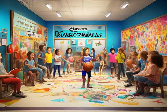 课余生活画，课余生活画报模板