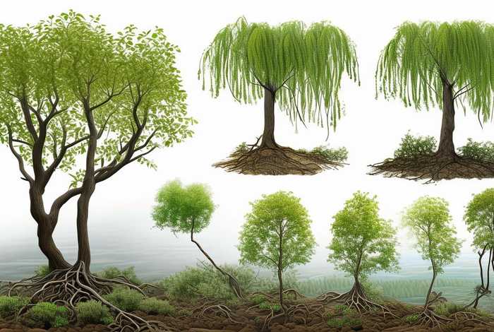 柳树的生长特点图片图谱详解，柳树的生长特点图片图谱详解大全