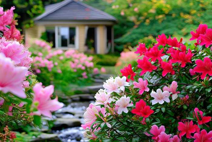 杜鹃花与生活的关系 - 杜鹃花与生活的关系图