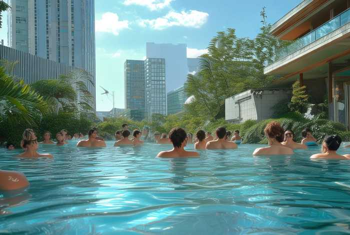 城市慧生活泡温泉静聚力，城市智慧生活