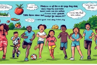 快乐运动健康生活海报，健康运动快乐生活的手抄报内容