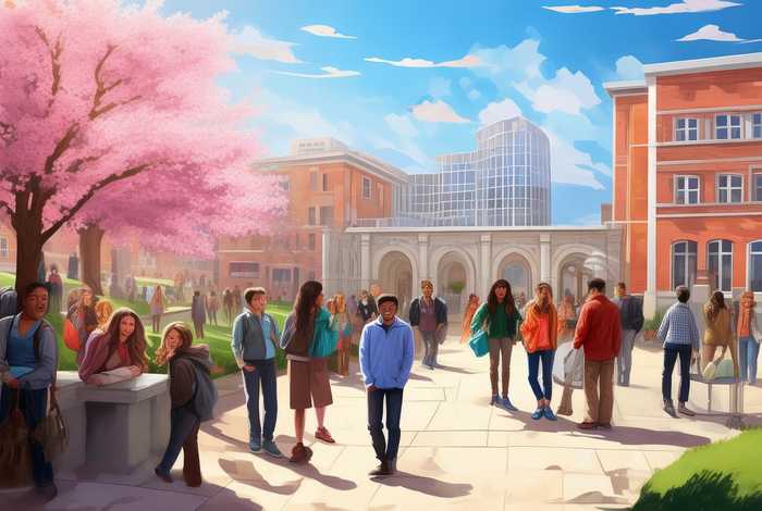 表现校园生活的画；表现校园生活的画怎么画