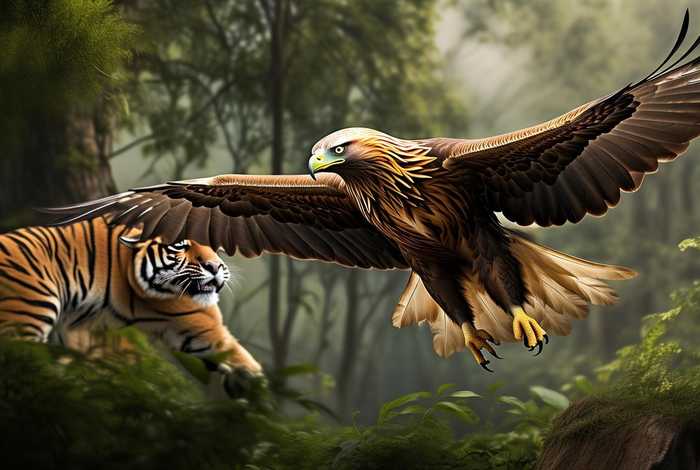 老鹰怎么捕捉、老鹰怎么捕捉老虎