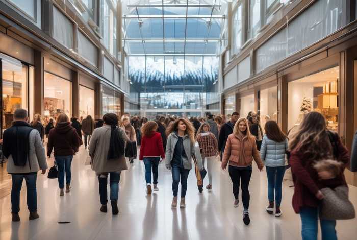 加拿大逛商场生活日志心情随笔，加拿大购物商场