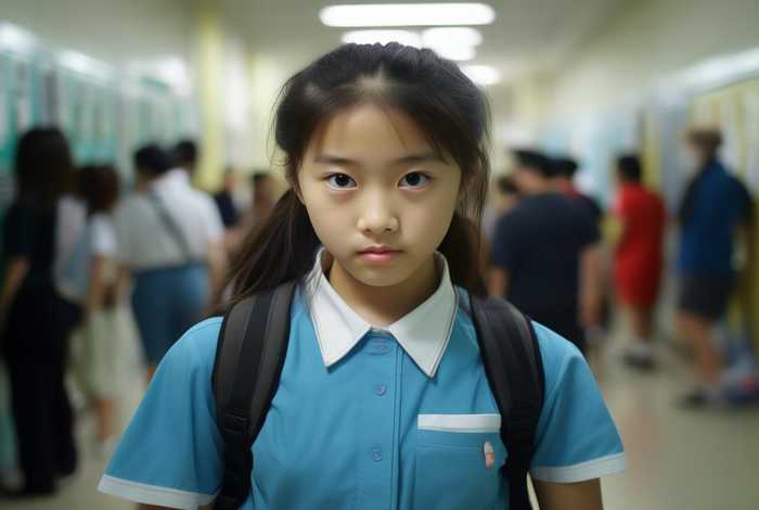 初中生生活照图片，初中生生活照图片女