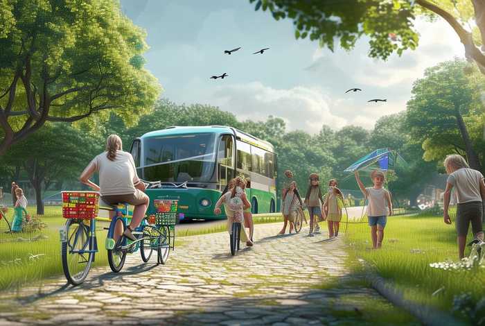 绿色出行低碳生活作文300字、绿色出行低碳生活作文300字怎么写