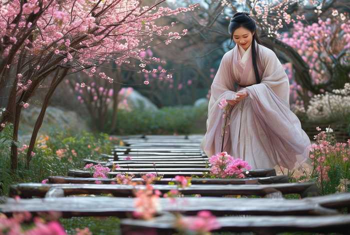 梅姐爱养花 梅姐爱走梅花桩 梅姐爱养花 梅姐爱走梅花桩