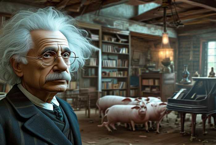 爱因斯坦说我不愿过猪栏式的生活、爱因斯坦说我不愿过猪栏式的生活什么意思 爱因斯坦说我不愿过猪栏式的生活、爱因斯坦说我不愿过猪栏式的生活什么意思