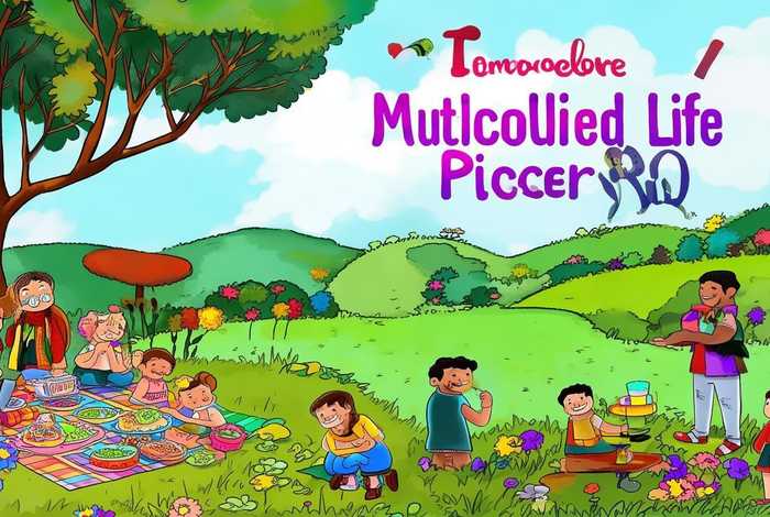 多彩生活英语绘本故事，多彩生活英语绘本故事图片