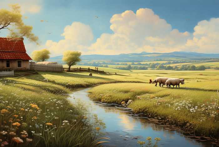 关于田园生活的优美句子；关于田园生活的优美句子有哪些