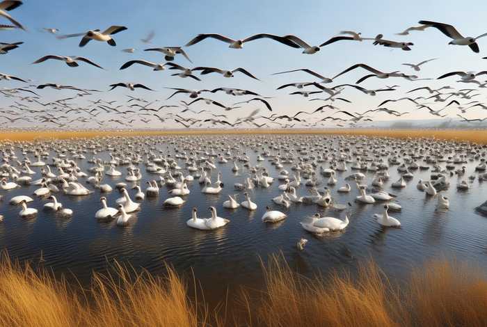 大雁分布在我国哪里(大雁分布在我国哪里最多) 大雁分布在我国哪里(大雁分布在我国哪里最多)