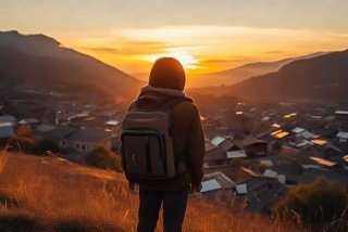 回老家的感慨短语，回老家的感慨短语句子说说简短