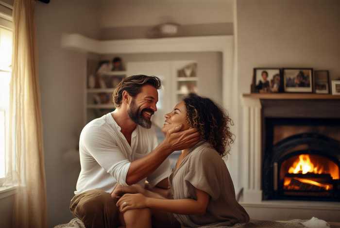 夫妻生活全过程(图)（夫妻恩爱全过程）