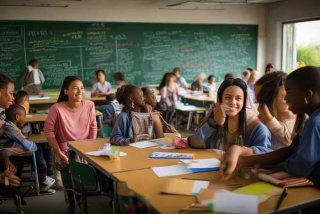 初中生活的图景画像 - 初中生活的图景画像图片