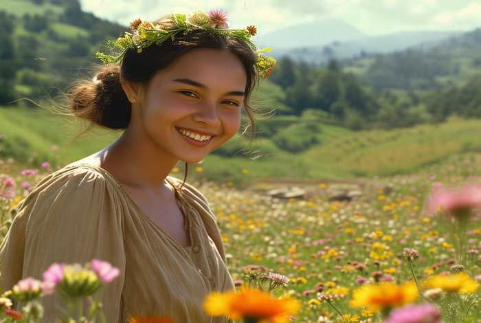 村花在农村的生活状态（农村里的村花）