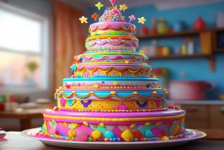 多层生日蛋糕（多层生日蛋糕图片大全 简笔画）