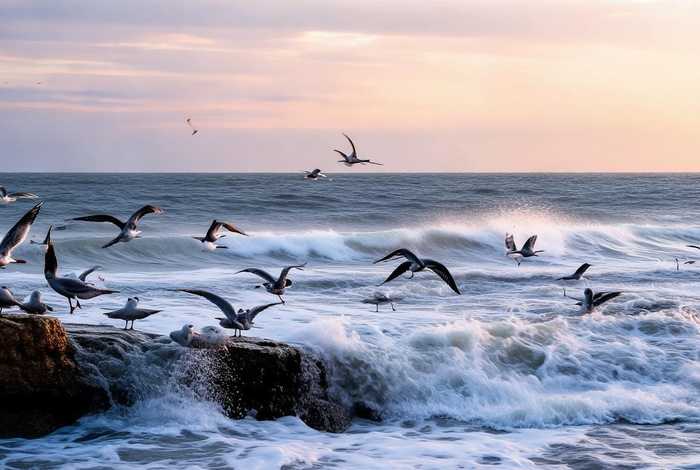 海鸥在那里生活;海鸥在那里生活的英文 海鸥在那里生活;海鸥在那里生活的英文