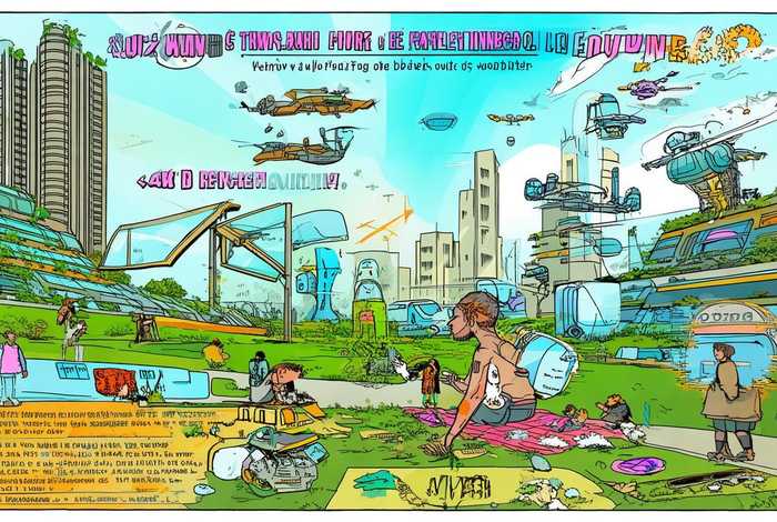 关于未来生活的英语手抄报，关于未来生活的英语手抄报内容