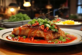 快乐生活一点通鱼香肘子；快乐生活一点通鱼香荷包蛋