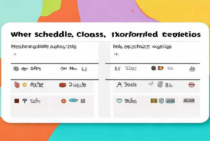课余生活计划表图片（课余生活计划表图片模板）