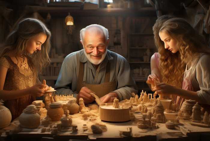 老木匠的三个女儿 老木匠的三个女儿小说在线阅读