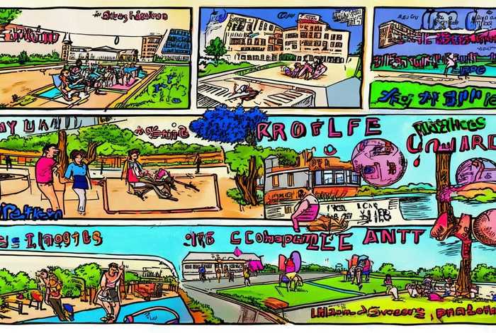 关于校园生活的英语手抄报（关于校园生活的英语手抄报图片）