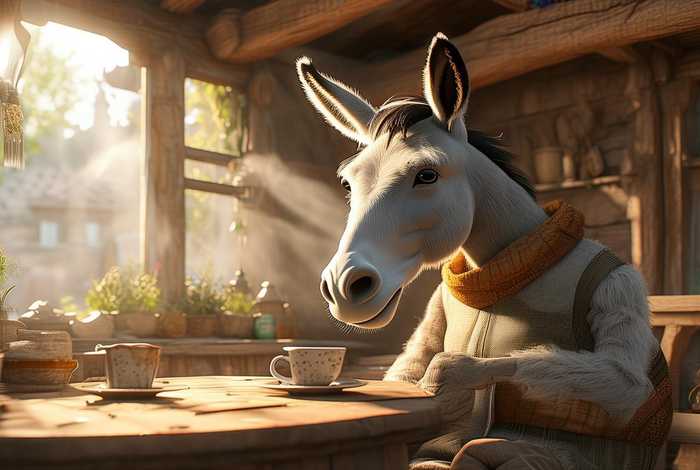 老驴头的幸福退休生活茶馆 老驴头的幸福退休生活