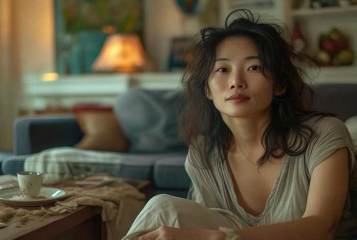 高圆圆生活中邋遢 - 高圆圆日常生活照