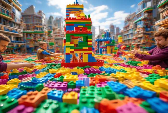 乐高人的生活（乐高人的生活怎么做）